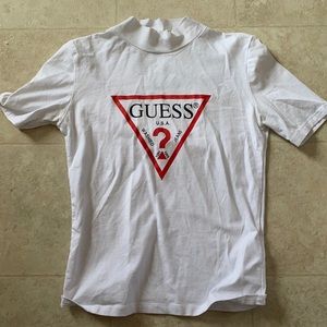 Guess mock neck shirt